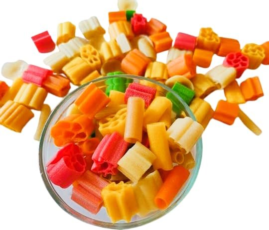 Ahuja Mart Premium Multicolor Fryums 1KG– Assorted Raw Fry Snack Pellets for Frying & Air-Frying | Crispy, Tasty Ready-to-Fry Snacks for Kids & Parties | Mixed Shapes & Vibrant Colors - Image 3