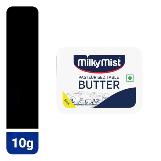 Ahuja Mart Mini Butter Pack – 100 Sachets | Premium Single-Serve Butter Portions | Fresh, Hygienic & Travel-Friendly Butter Packs for Restaurants, Hotels, Cafes, Catering & Home Use - Image 4