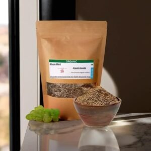 Ahuja Mart Organic Ajwain Seeds 500G – Pure & Natural Carom Seeds for Cooking, Digestion, Tadka, Snacks & Herbal Home Remedies | Premium Quality, Aromatic & Hygienically Packed