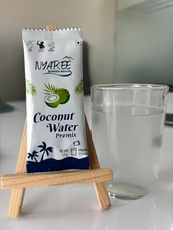 Ahuja Mart Coconut Water Premix 30 Sachets– Instant Hydration Drink | Natural Tender Coconut Flavor | No Preservatives | Travel-Friendly Energy Drink Powder | 30 Stick Packs - Image 3