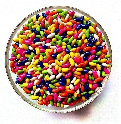 Ahuja Mart Madrasi Colourful Saunf Mukhwas 250G – Traditional After-Meal Mouth Freshener | Sweet & Refreshing Candy-Coated Fennel Seeds | Premium Quality Digestive Saunf Mix - Image 2
