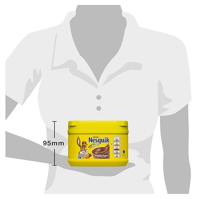 Ahuja Mart Nesquik Chocolate Milkshake Mix 300g – Rich & Creamy Instant Milk Drink Powder | Vitamin Enriched | Perfect for Kids & Adults | Quick Breakfast Milk Booster - Image 7
