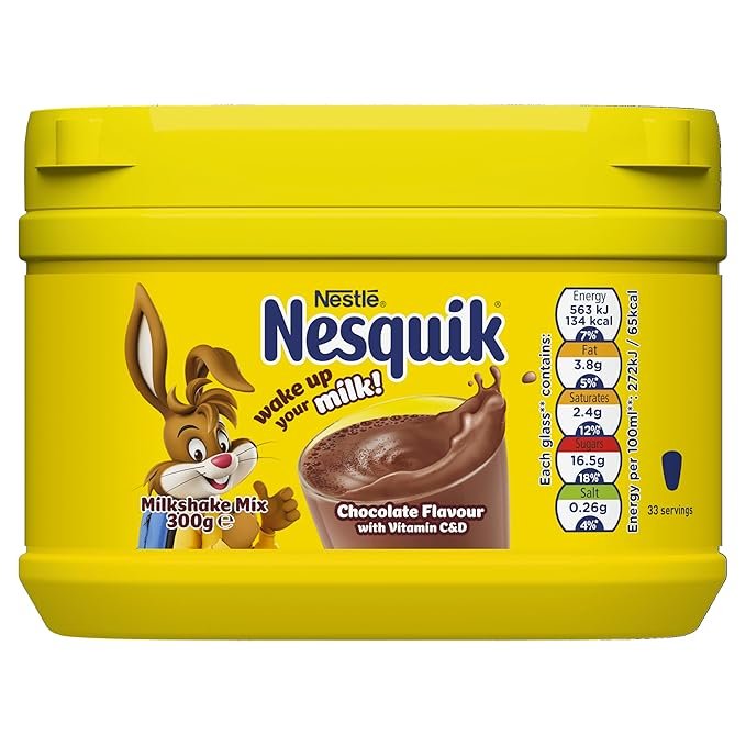 Ahuja Mart Nesquik Chocolate Milkshake Mix 300g – Rich & Creamy Instant Milk Drink Powder | Vitamin Enriched | Perfect for Kids & Adults | Quick Breakfast Milk Booster - Image 3