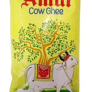 Ahuja Mart Premium Cow Ghee 1Liter– Pure & Natural Amul Cow Ghee | Rich Aroma | Traditional Bilona Style Taste | Ideal for Cooking, Sweets & Daily Use (High Quality)