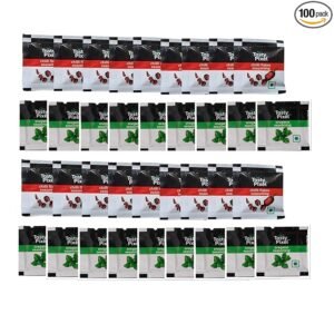 Ahuja Mart Premium Seasoning Sachets – 100 Pack of Chili Flakes & Oregano Sachets for Pizza, Pasta, Garlic Bread, Snacks & Fast-Food Toppings | Fresh, Hygienic & Travel-Friendly Single-Serve Packets