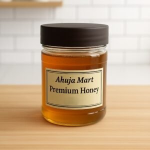 Ahuja Mart Premium Honey 1kg – 100% Pure & Natural, Raw Unprocessed Honey | No Additives | Rich Taste & Aroma | Healthy Sweetener for Daily Use