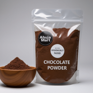 Ahuja Mart Premium Unsweetened Cocoa Powder 500G | Rich Coca Powder for Baking Cake, Hot Chocolate Drink, Milkshakes & Desserts | Cocoa Powder Without Sugar | Smooth & Flavourful Cocoa Blend | Hygienically Packed | Ideal for Cakes, Cookies & Beverages