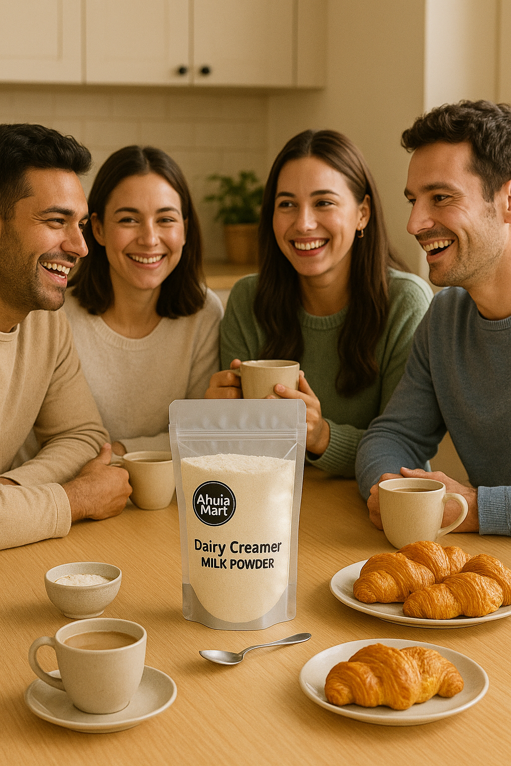 Ahuja Mart Premium Dairy Creamer Milk Powder 200G – Instant Dissolving Whitener for Tea, Coffee & Cooking – Rich & Creamy Texture, No Lumps, Long Shelf Life - Image 5