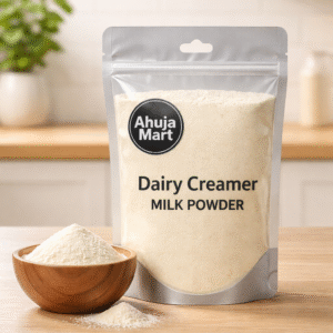 Ahuja Mart Premium Dairy Creamer Milk Powder 100G – Instant Dissolving Whitener for Tea, Coffee & Cooking – Rich & Creamy Texture, No Lumps, Long Shelf Life
