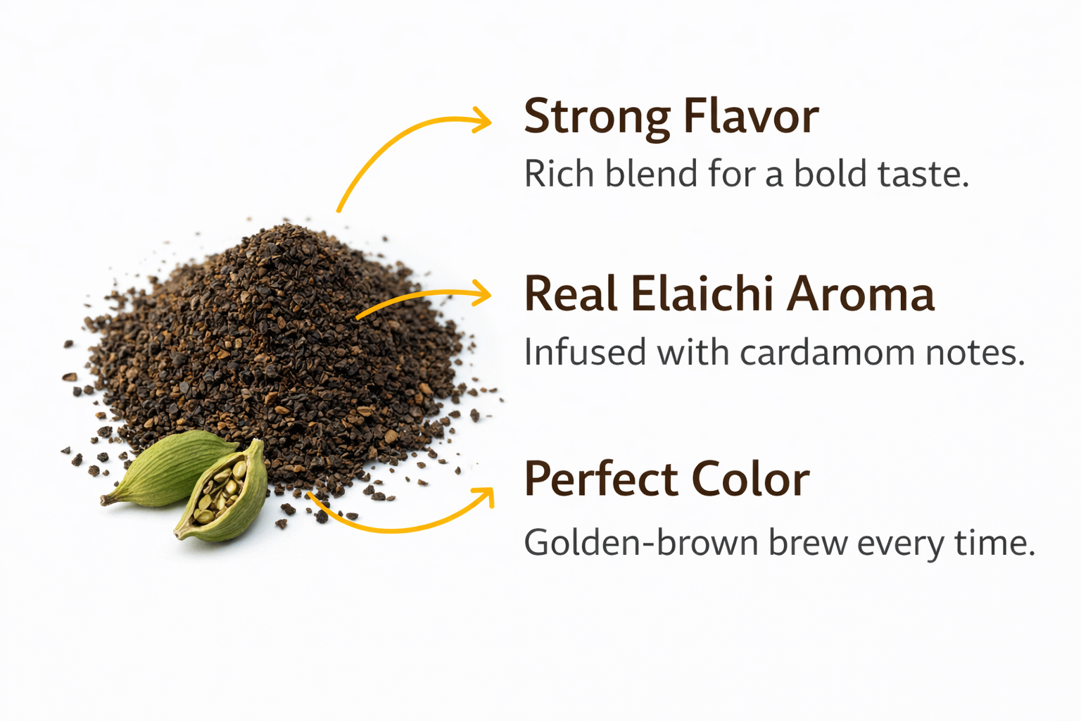 Ahuja Mart Premium Masala Chai – 1 KG | Strong & Aromatic Tea | Kadak Chai | Premium Cardamom Blend | Fresh Aromatic Indian Masala Chai | Perfect For Milk Tea & Cutting Chai | Zip-Lock Pack - Image 3