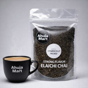 Ahuja Mart Premium Masala Chai – 1 KG | Strong & Aromatic Tea | Kadak Chai | Premium Cardamom Blend | Fresh Aromatic Indian Masala Chai | Perfect For Milk Tea & Cutting Chai | Zip-Lock Pack