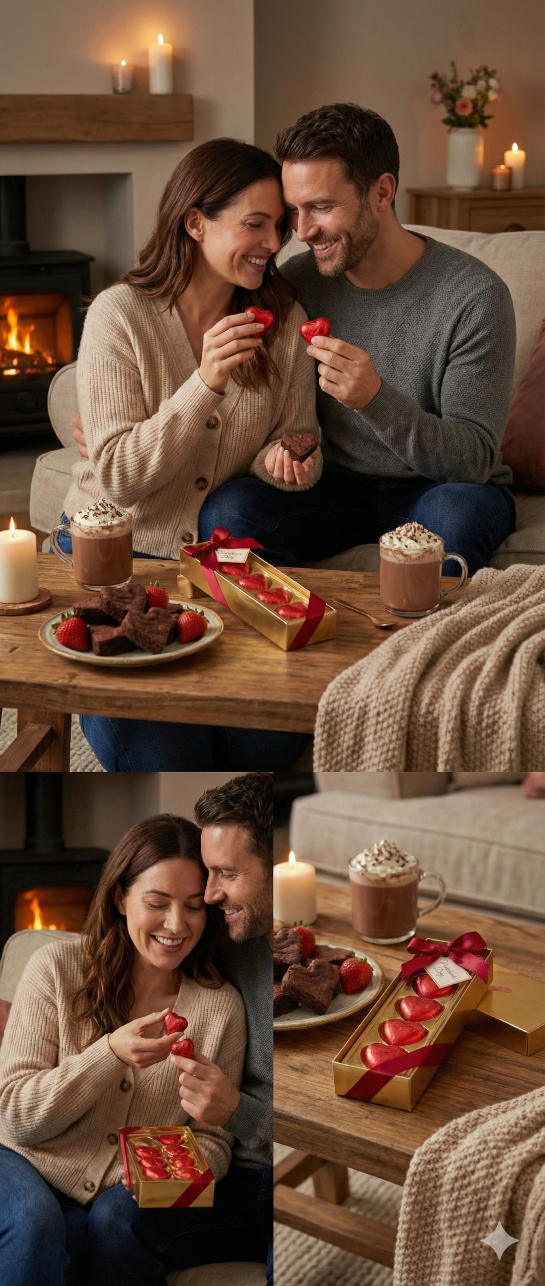 Ahuja Mart Valentine Heart Shape Chocolate Gift Box | Premium Romantic Chocolate Gift for Valentine’s Day, Anniversary & Love Occasions